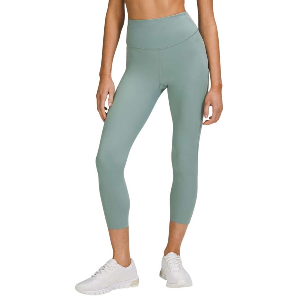 Lululemon Base Pace High-Rise Crop 23” Misty Glade Size 6